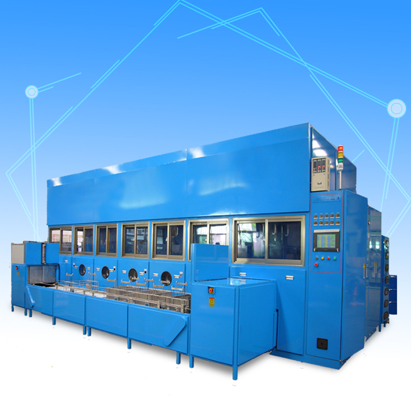 Automatic hydrocarbon ultrasonic cleaning machine